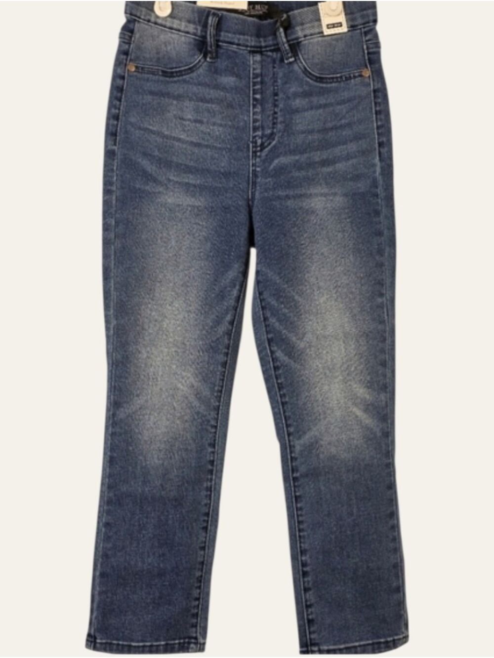 Judy Blue Pull On Cooling Capri Jeans 0/24 High Waist Summer Denim - Picture 3 of 10